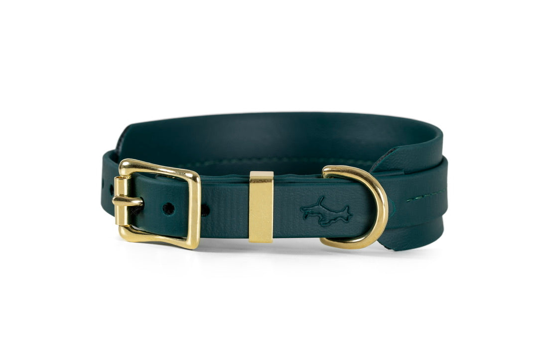 Green Biothane® Sight hound All Weather Collar