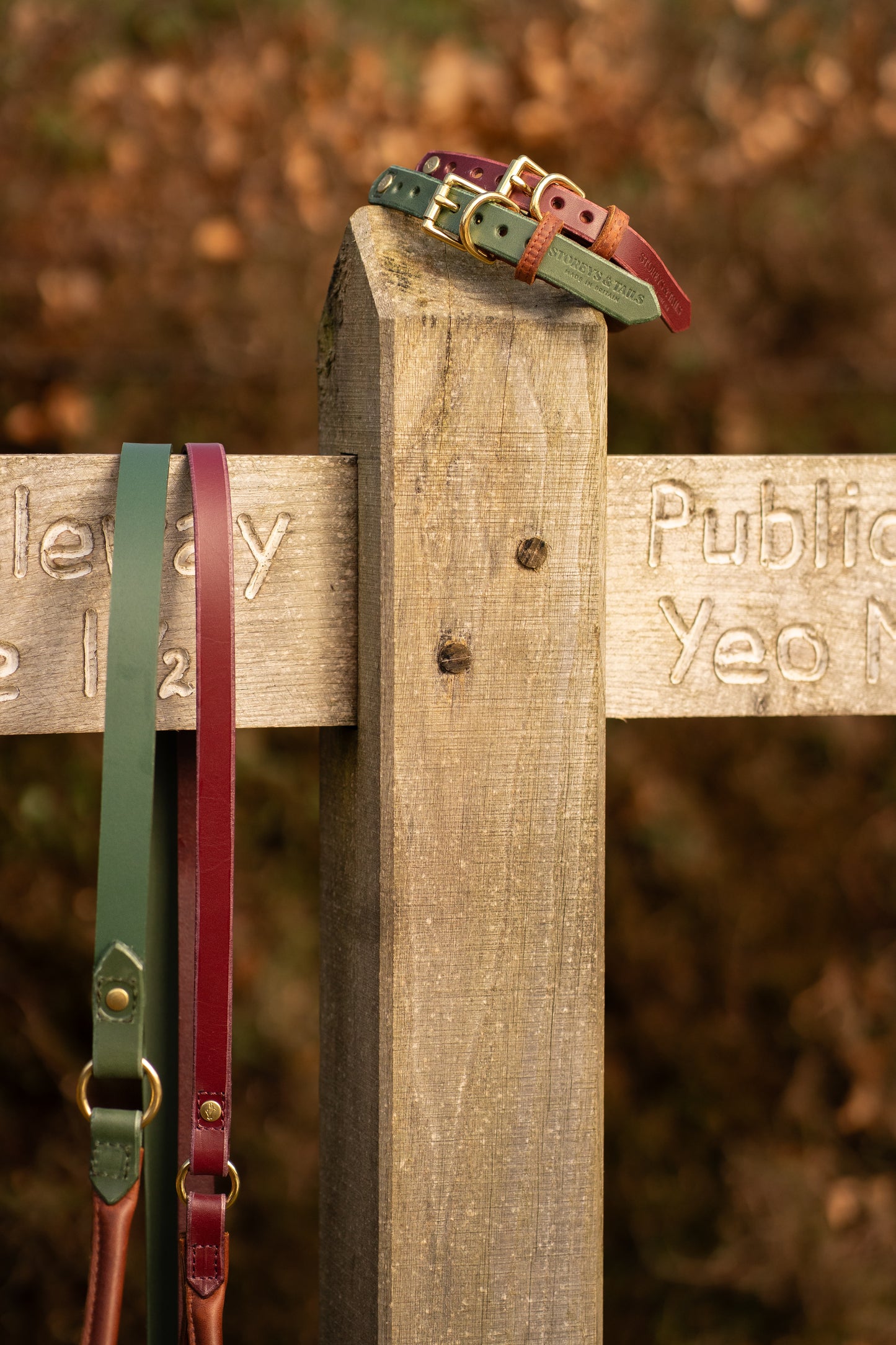 Rolled Leather Leads