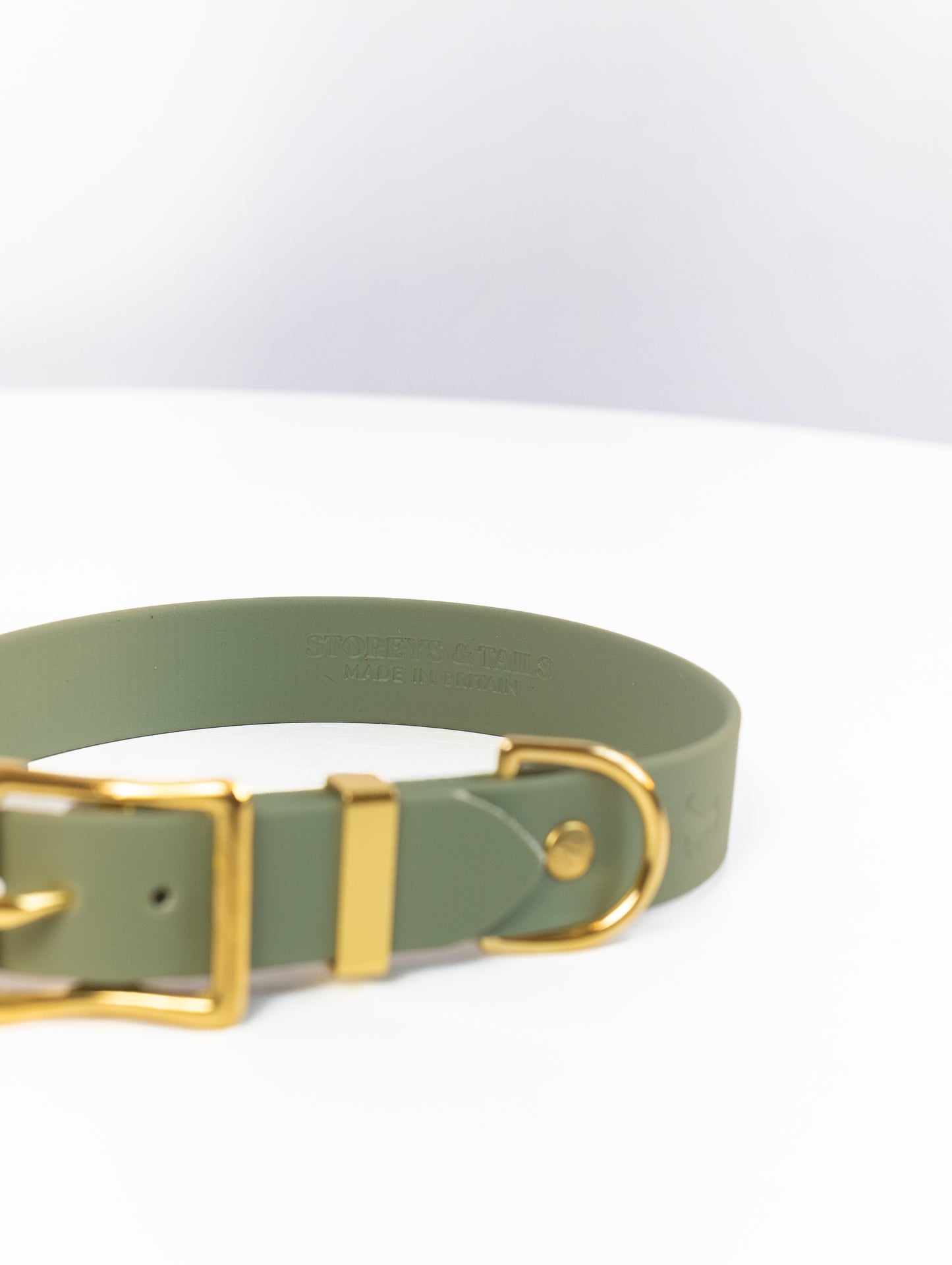 Moss Green Biothane® All Weather Collar