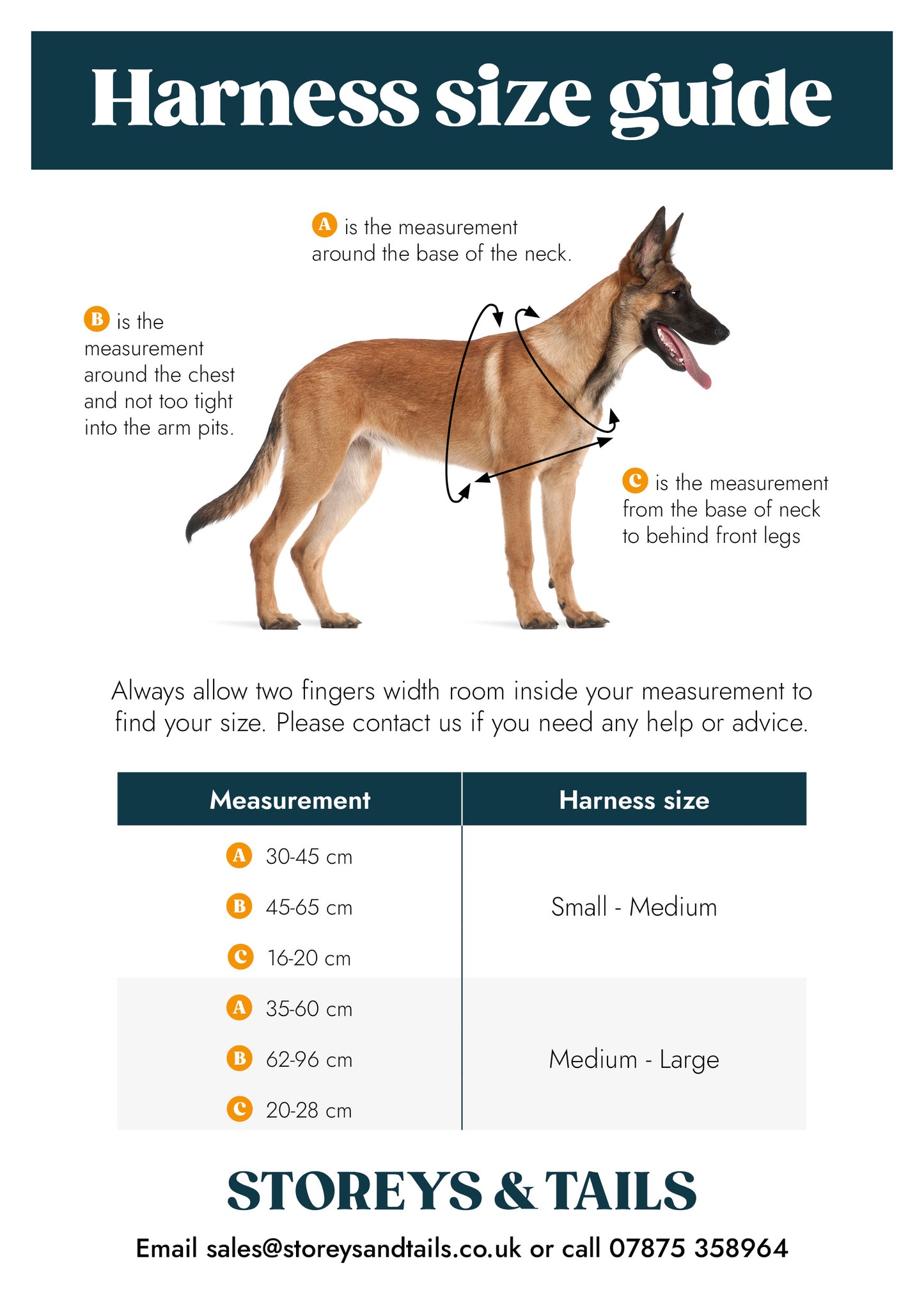 All weather Biothane® harness