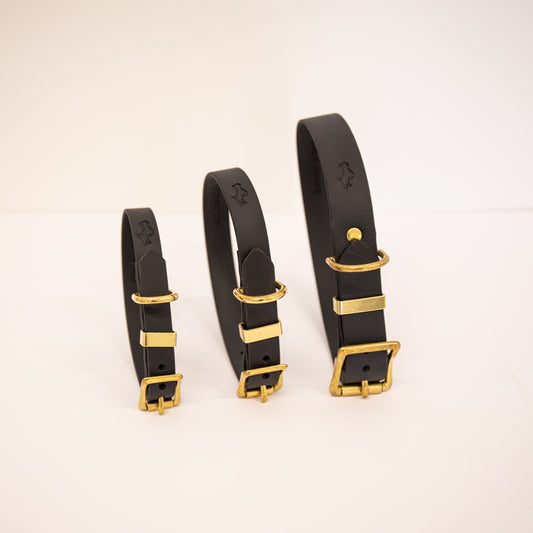 Black Biothane® All Weather Collar