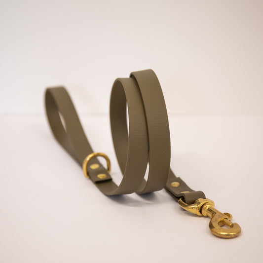 Khaki Biothane® All Weather Lead