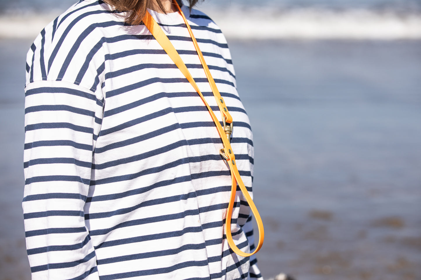 Orange Biothane® All Weather Lead