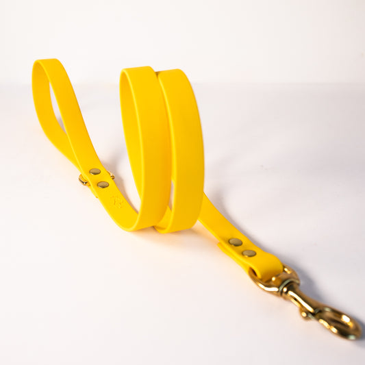 Yellow Biothane® All Weather Lead