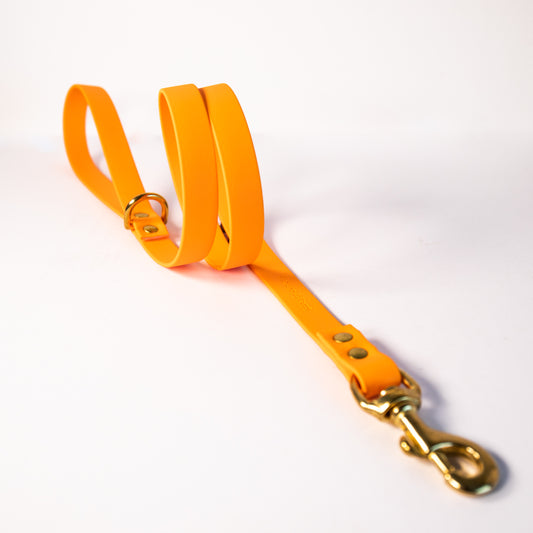 Orange Biothane® All Weather Lead