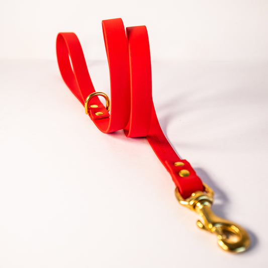 Red Biothane® All Weather Lead
