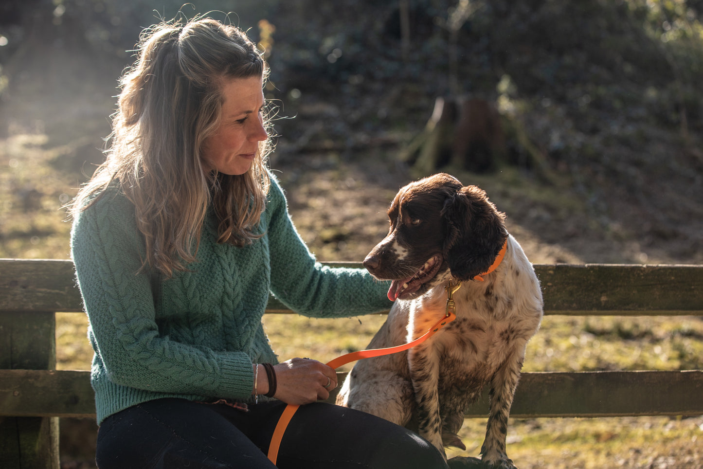 Orange Biothane® All Weather Lead