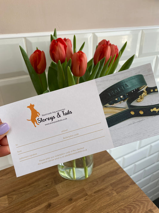 Storeys and Tails gift card