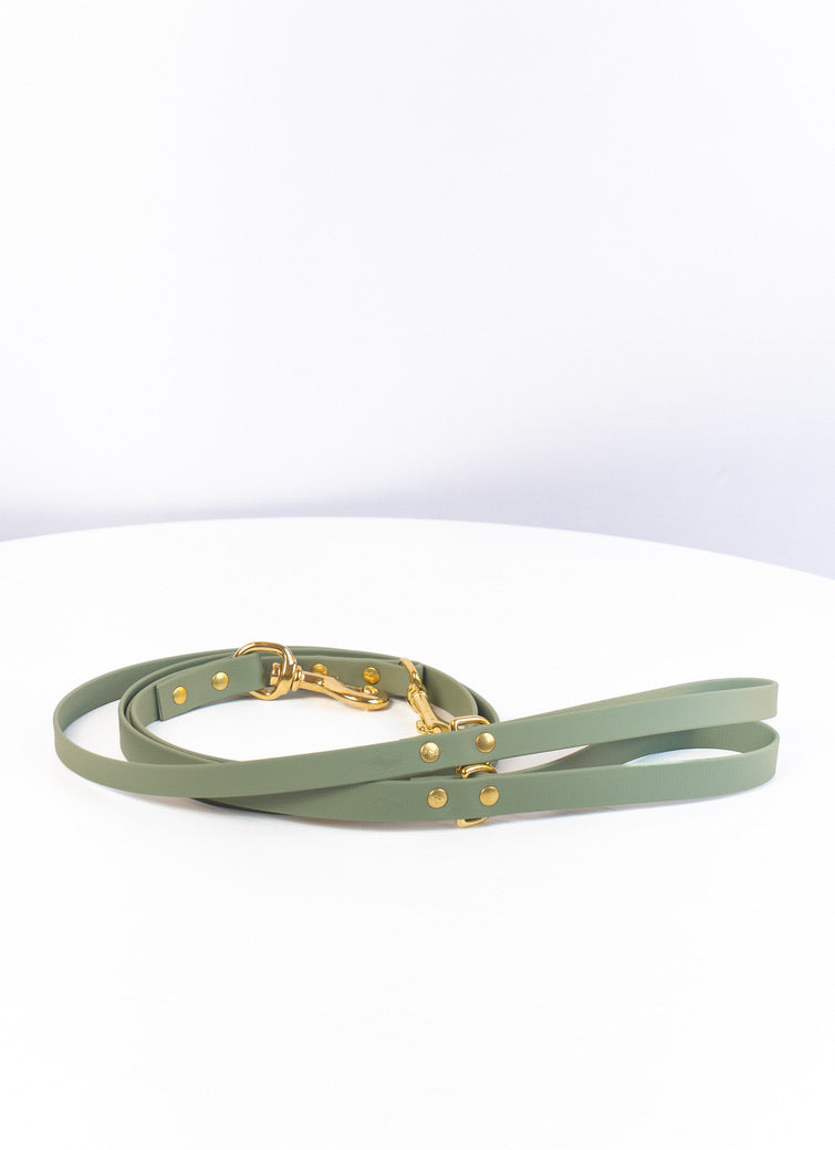Moss Green Biothane® All Weather Lead