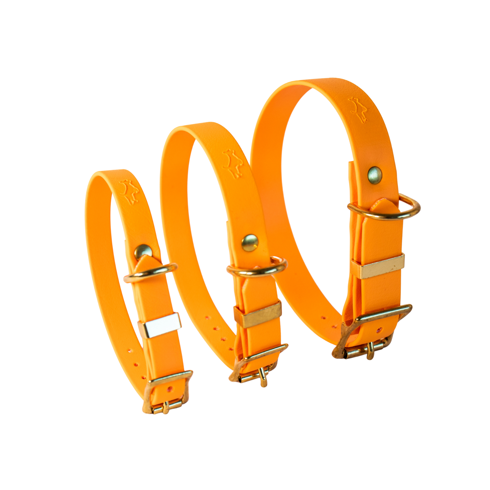 Orange Biothane® All Weather Collar