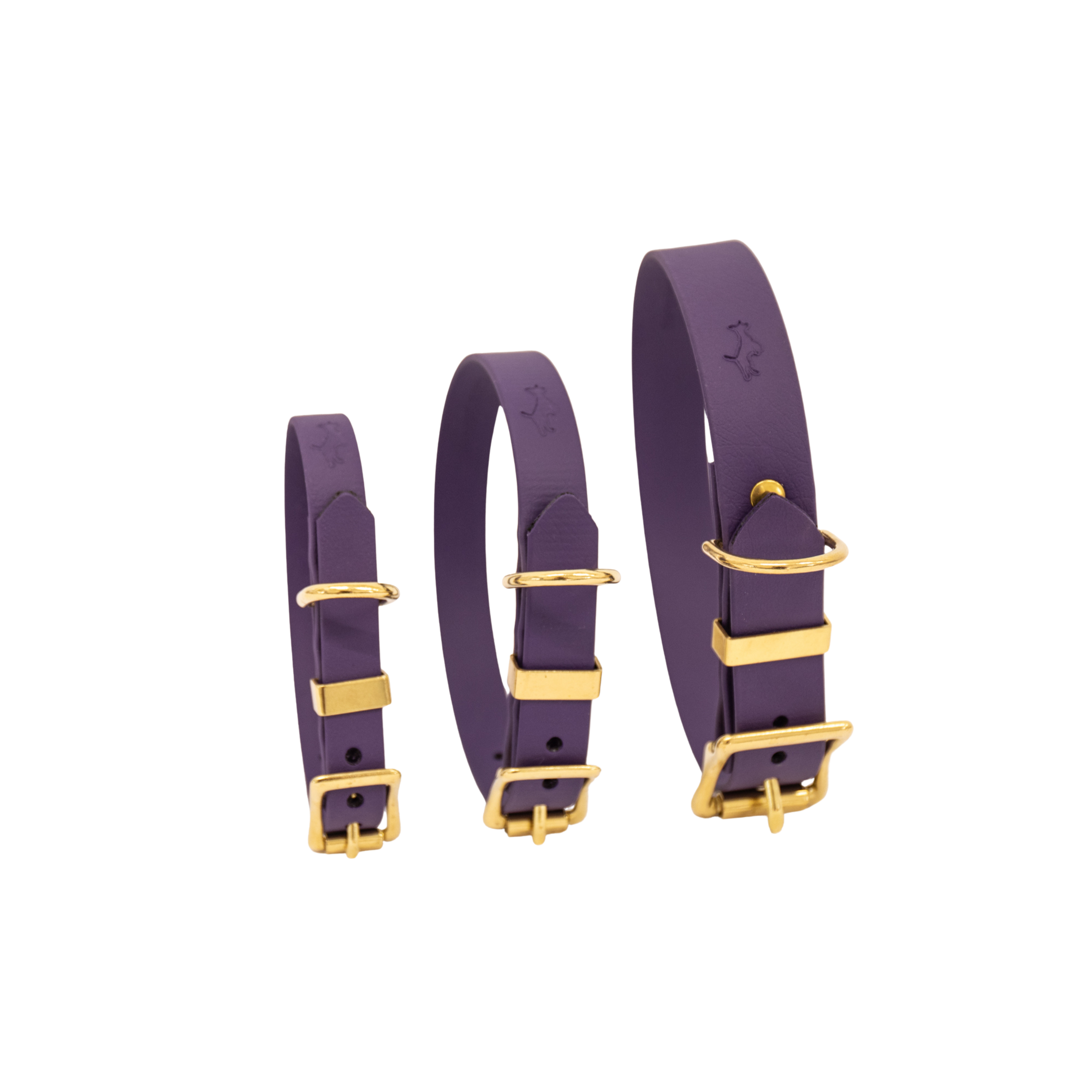 Violet Biothane® All Weather Collar