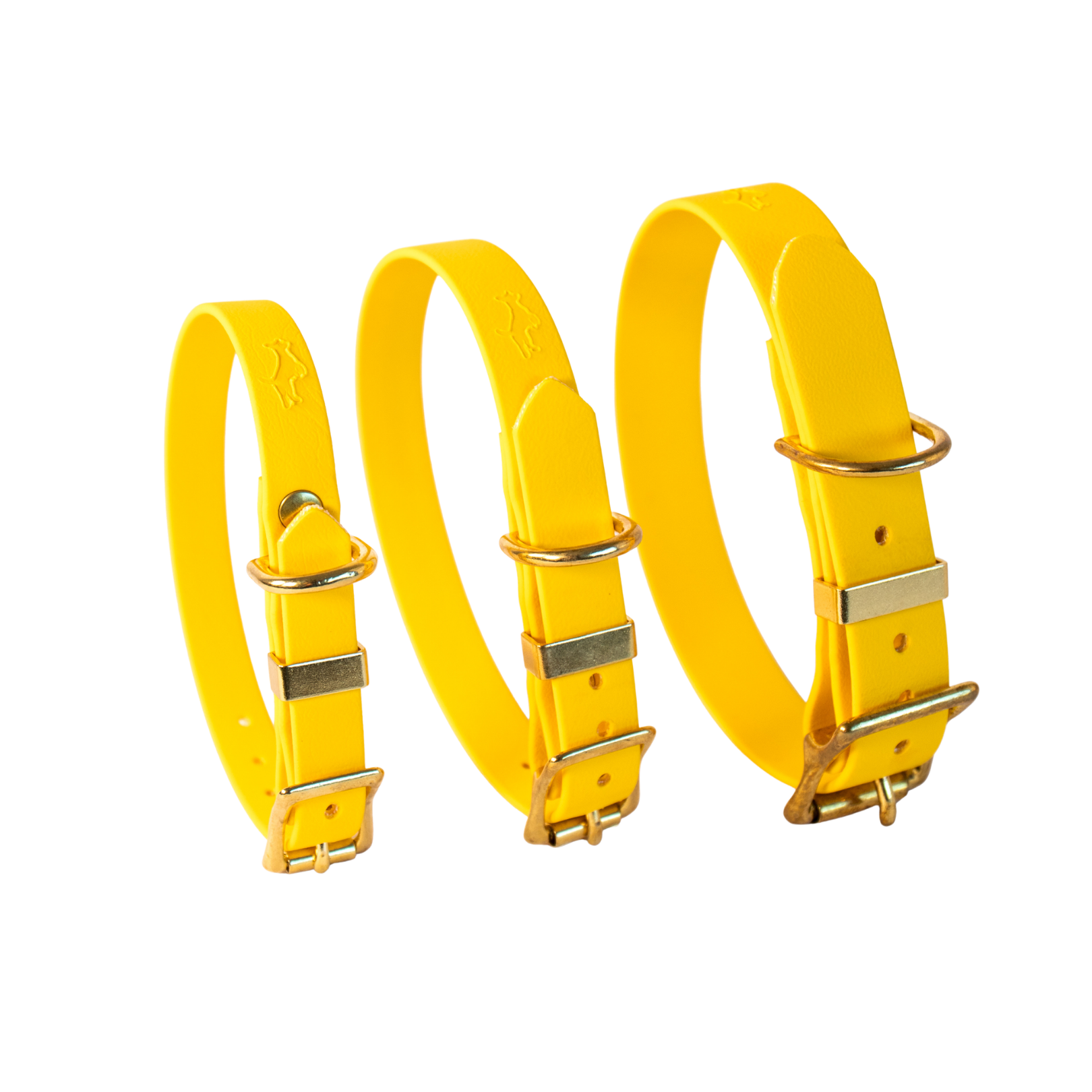 Yellow Biothane® All Weather Collar