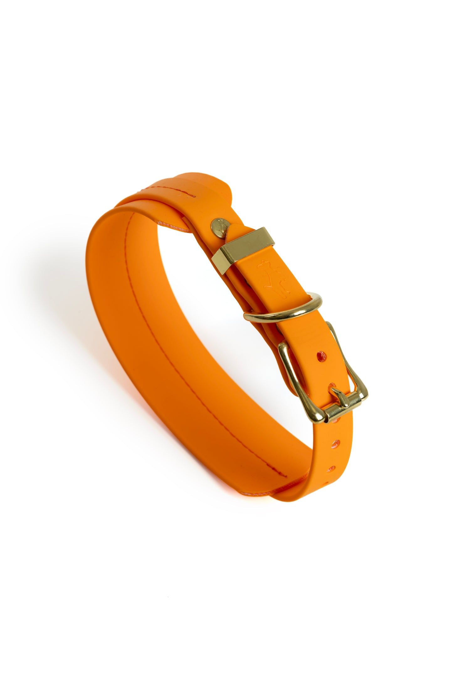 Orange Biothane® Sight hound All Weather Collar