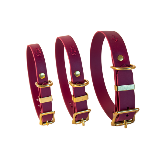 Wine Biothane® All Weather Collar