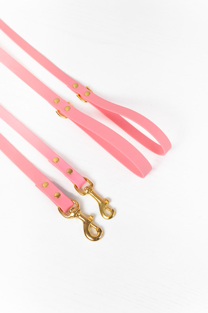 Baby Pink Biothane® All Weather Lead