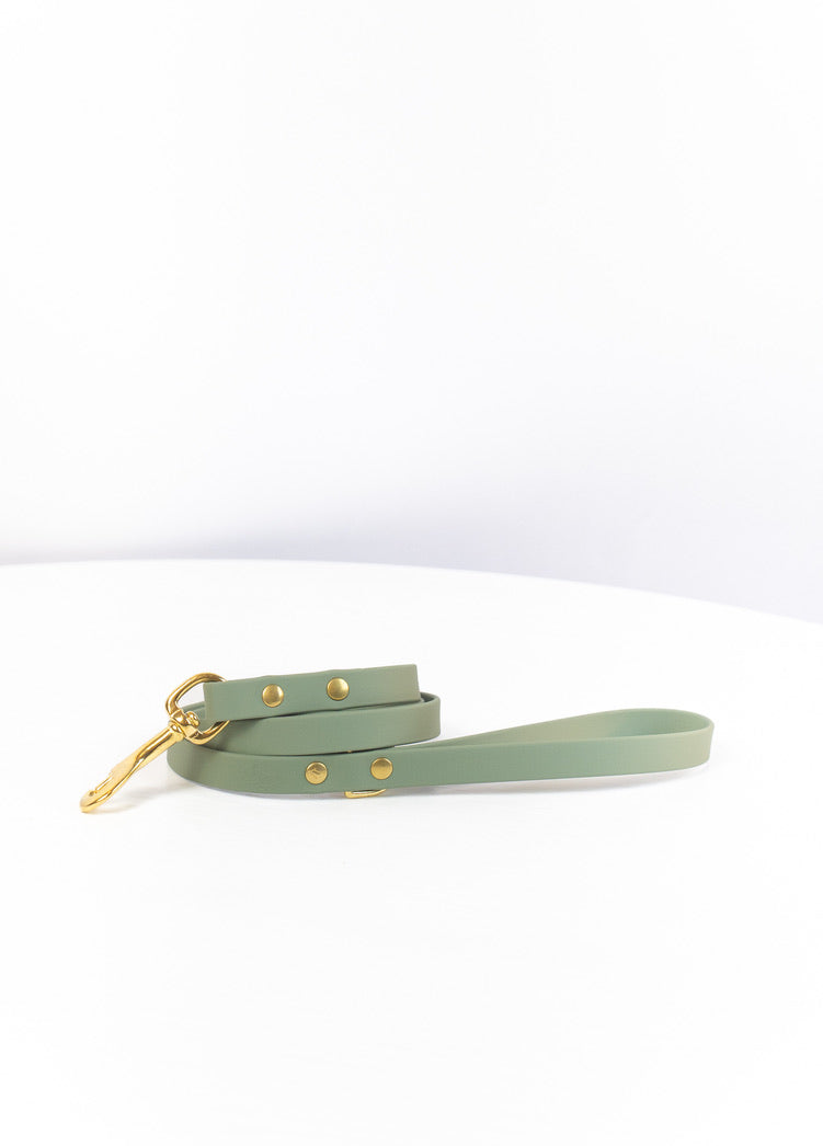 Moss Green Biothane® All Weather Lead