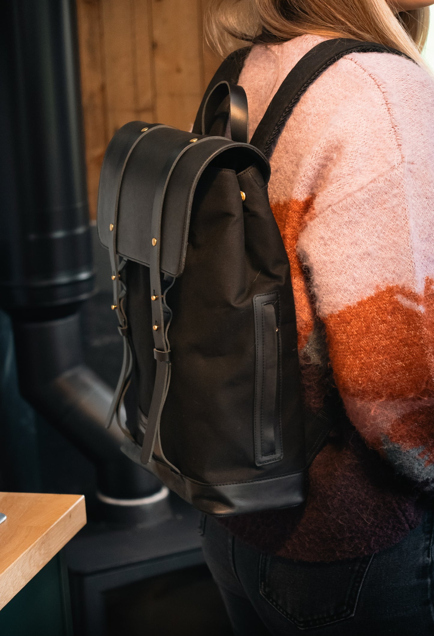 Hartland rucksack- Classic Black