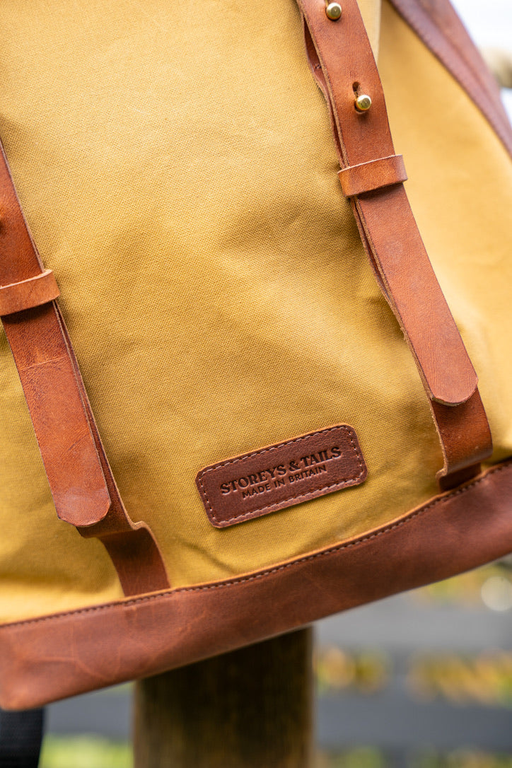 Hartland rucksack- Sandstone and Tobacco