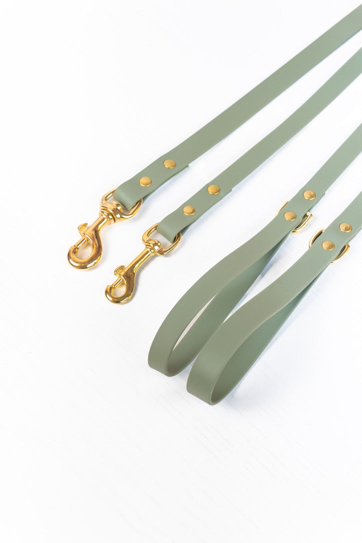 Moss Green Biothane® All Weather Lead