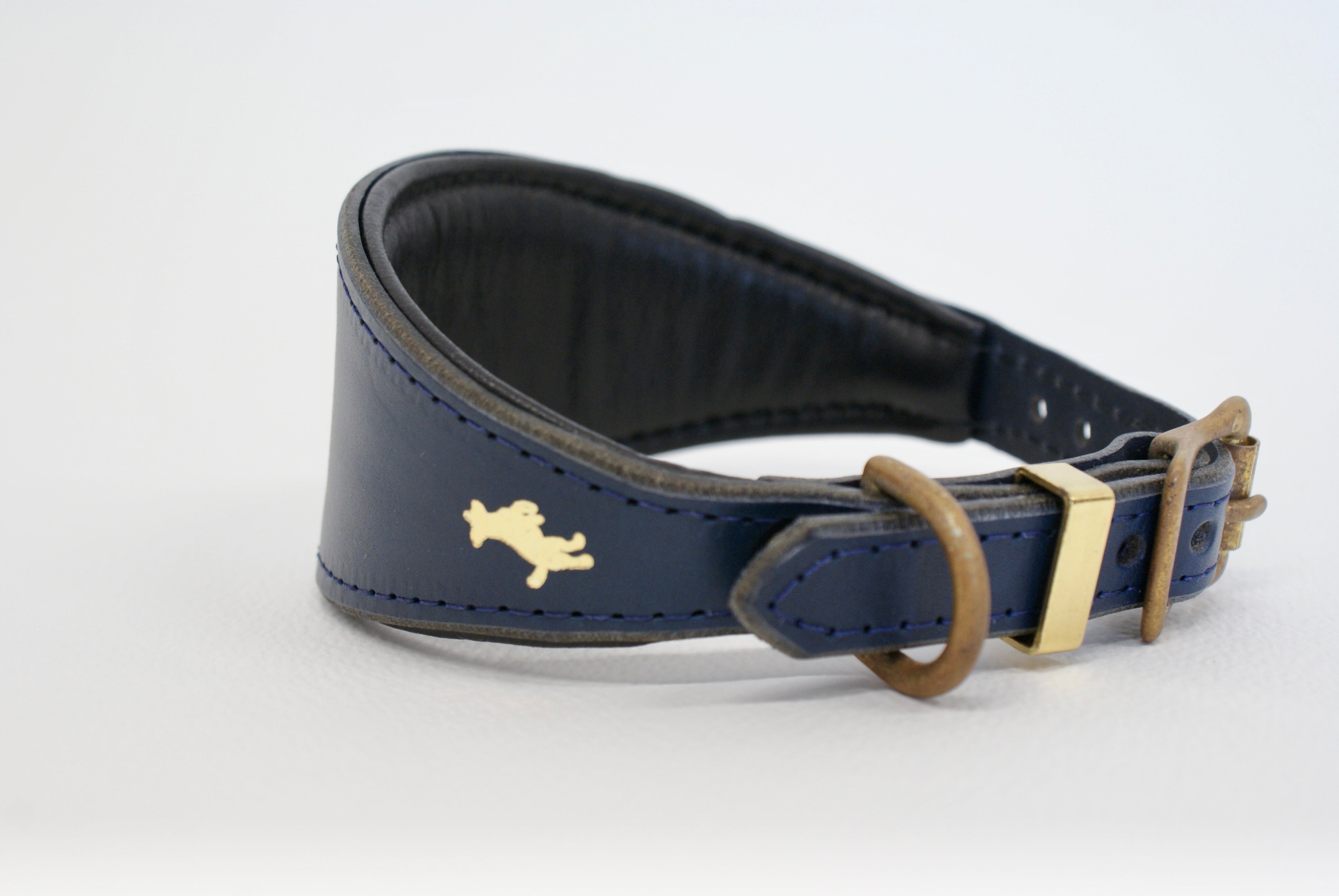 Fine leather dog outlet collars