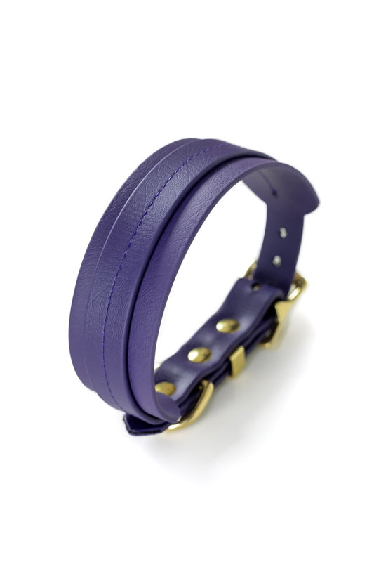 Violet Biothane® Sight hound All Weather Collar